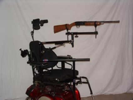 wheelchair rifle mount be adaptive equipment